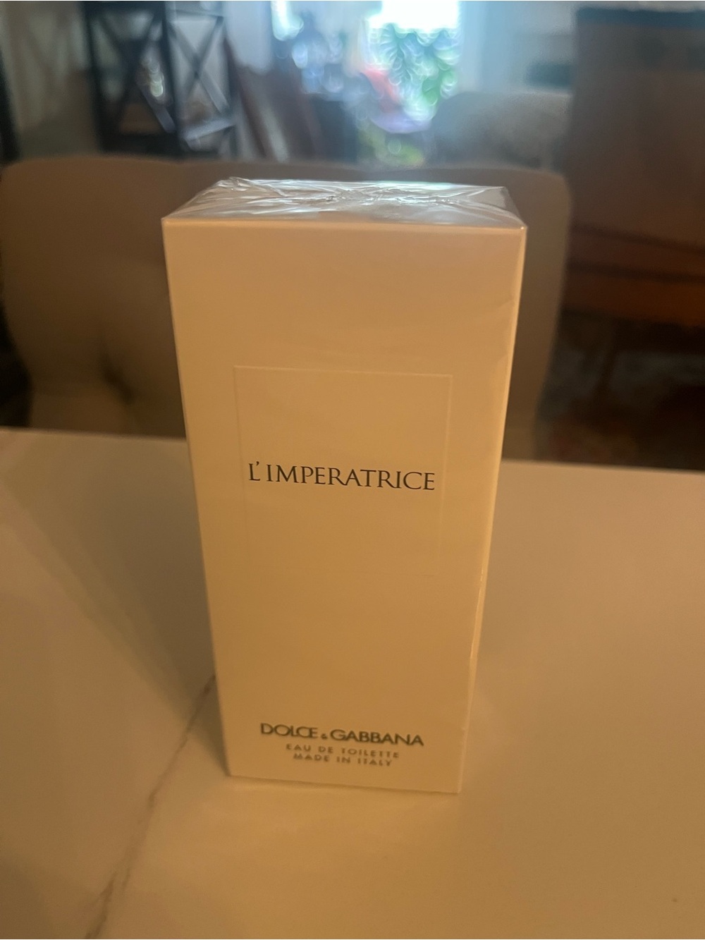 Dolce & Gabbana L'Imperatrice Eau de Toilette box—white